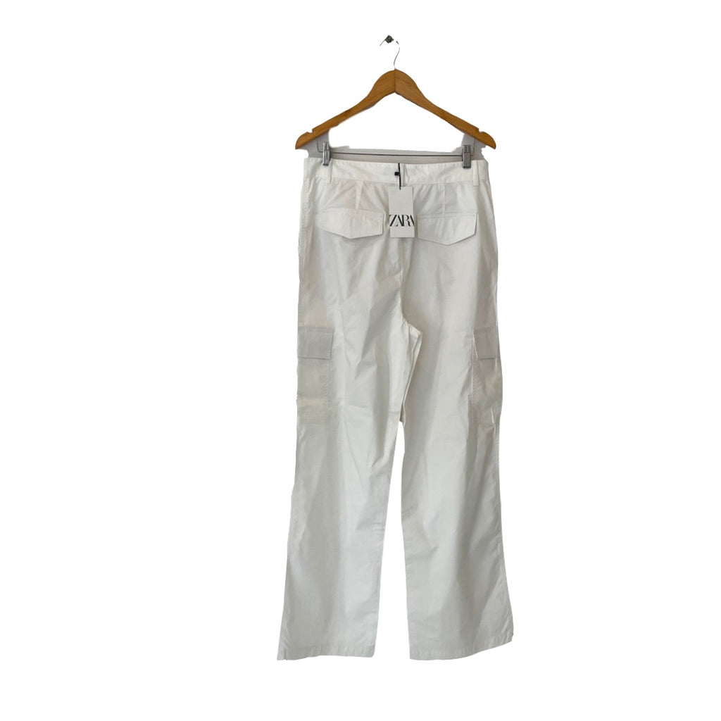 ZARA White Wide Legged Pants | Brand New |