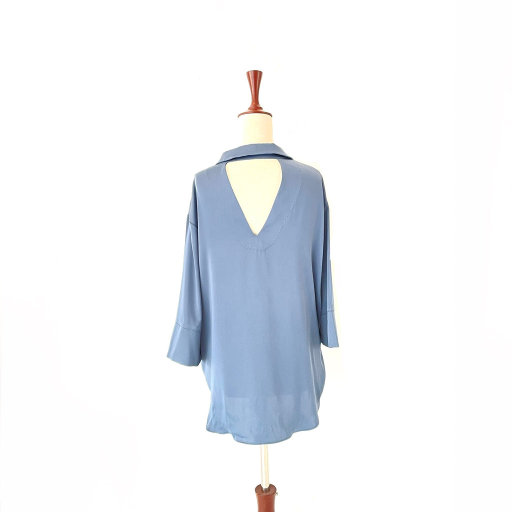 River island teal blue shirt | Pre Loved |