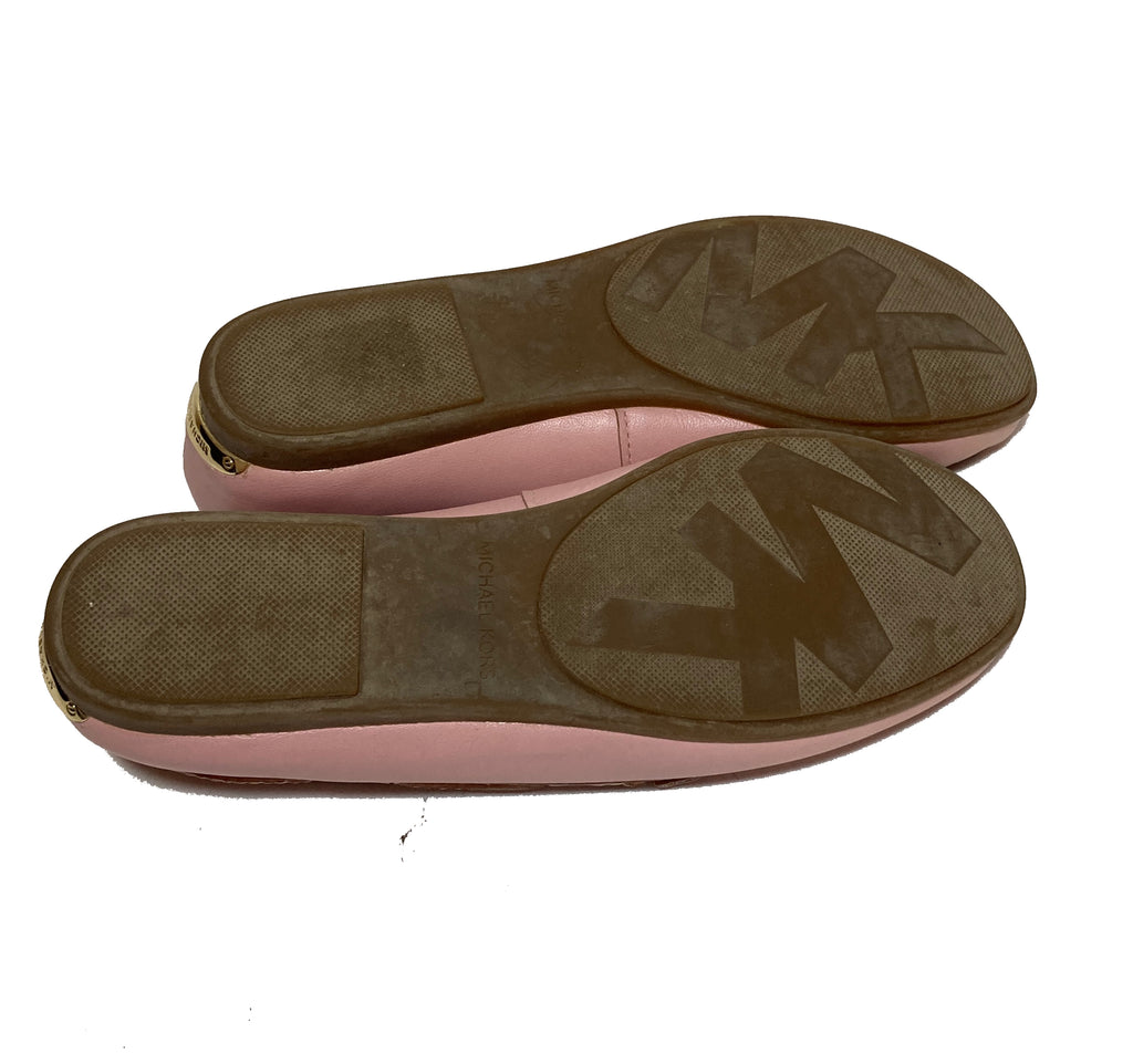 Michael Kors Pink 'Sutton' Moccasin Loafers | Gently Used |