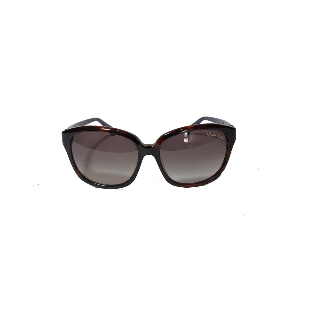 Roberto Cavalli Brown and Purple 733S Sunglasses | Like New |