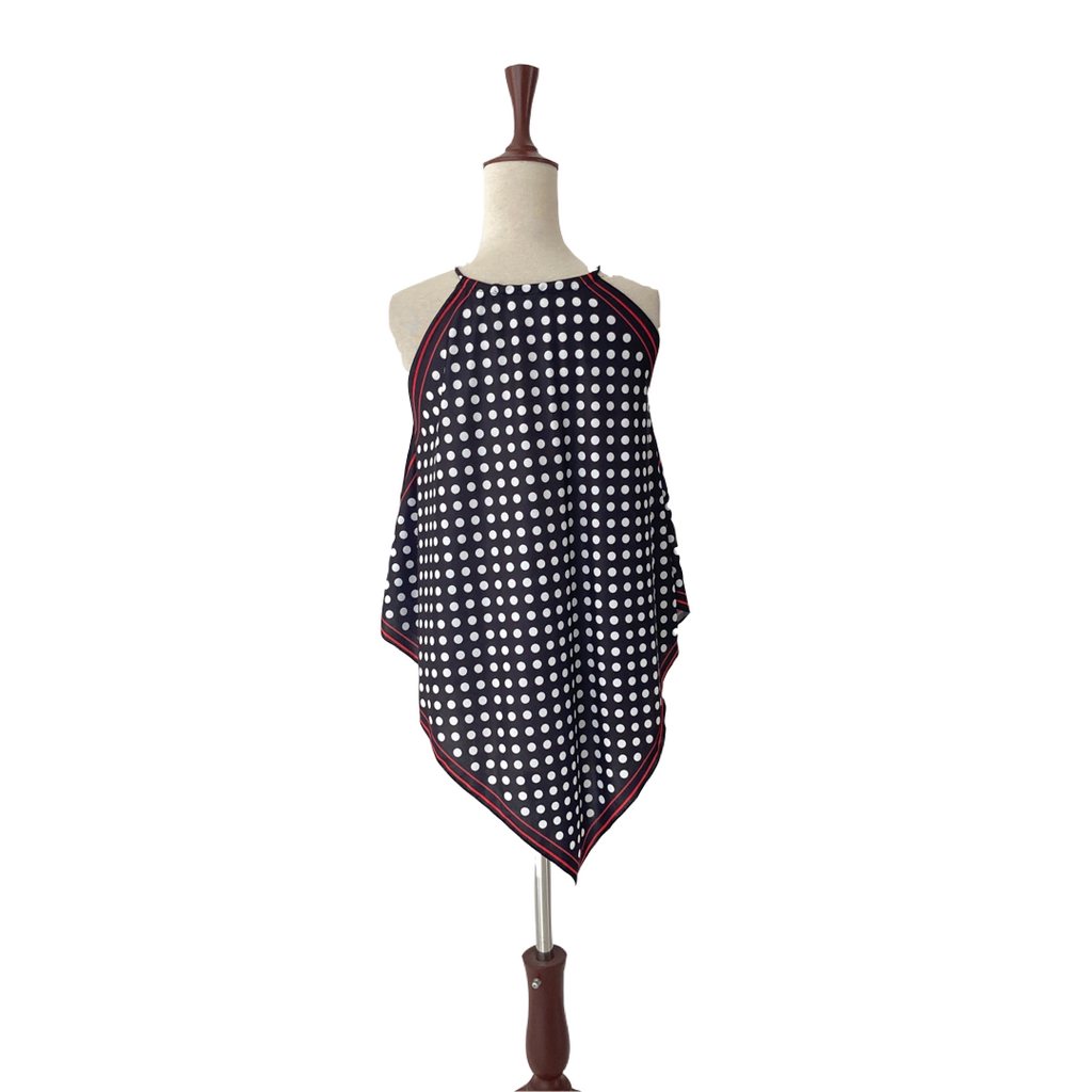 ZARA Polka Dot Halter Poncho Top | Gently Used |