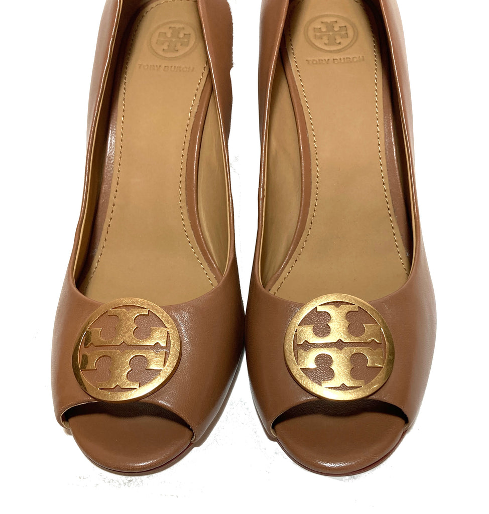 Tory Burch Tan 'Benton' Wedges | Brand New |