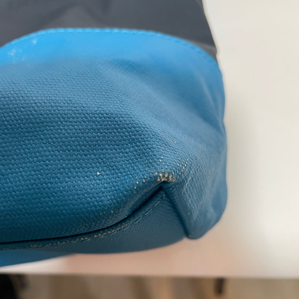 Tory Burch Blue Nylon 'Jaden' Tote | Gently Used |