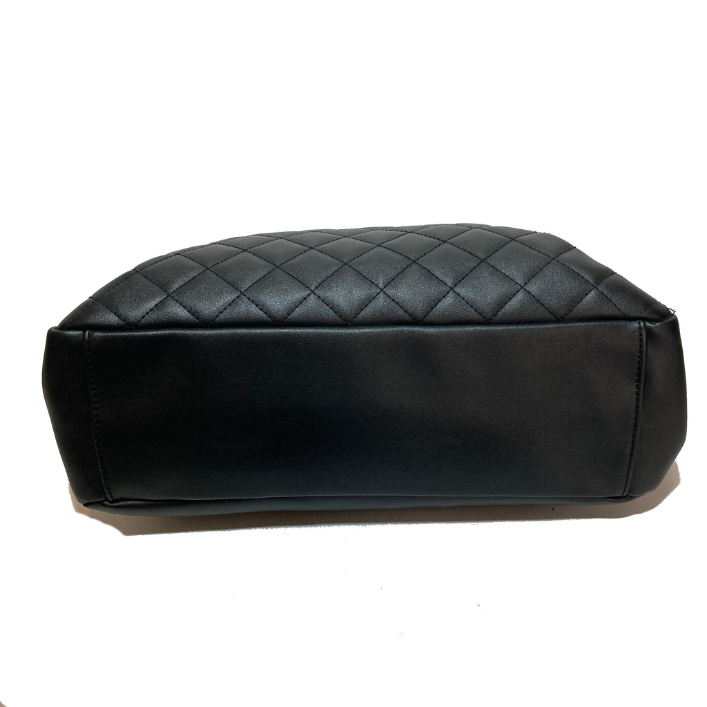 Nine West Black Quilted Shoulder Bag | Pre Loved |