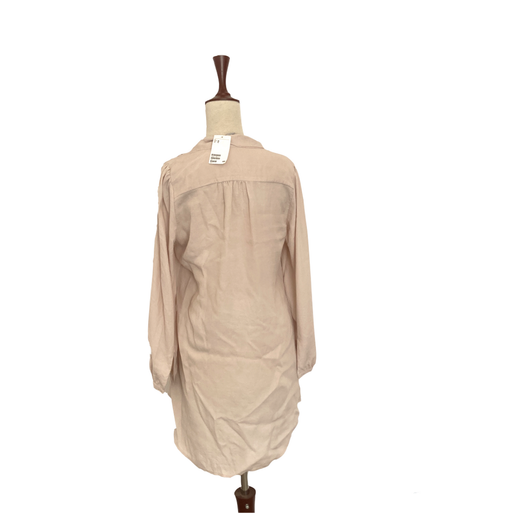 H&M Light Blush-Pink Knot Top | Brand New |