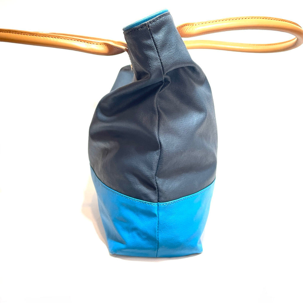 Tory Burch Blue Nylon 'Jaden' Tote | Gently Used |