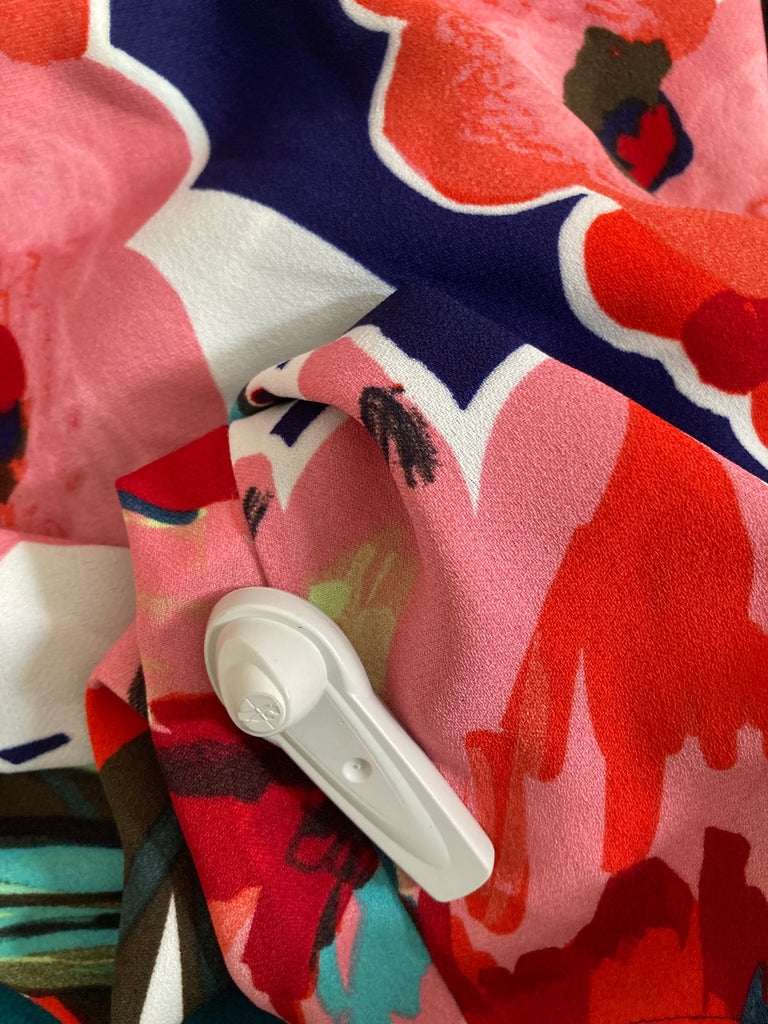 Marks & Spencer Multi Coloured Printed Midi Dress | Brand New |