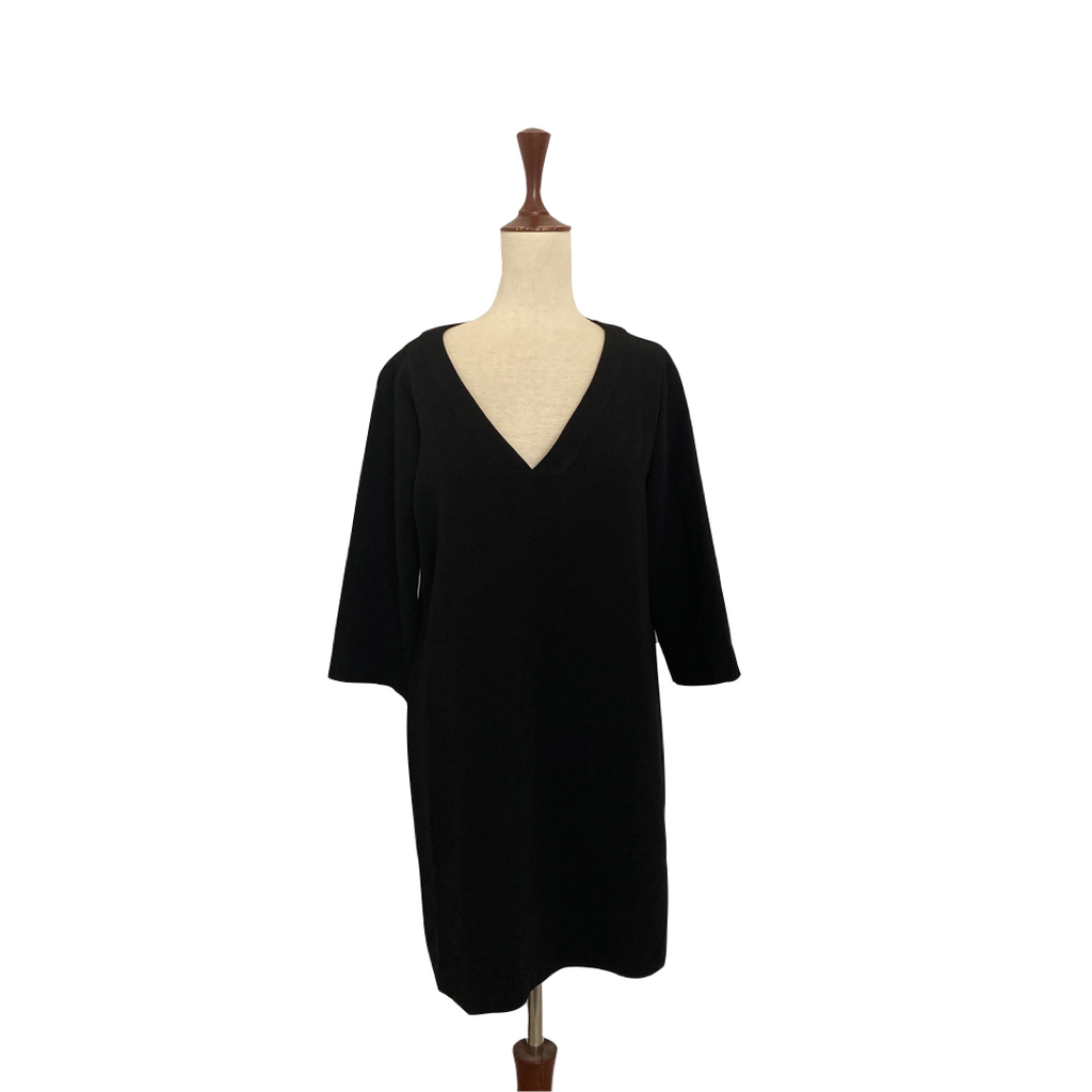 Mango Black Knit Tunic | Gently Used |