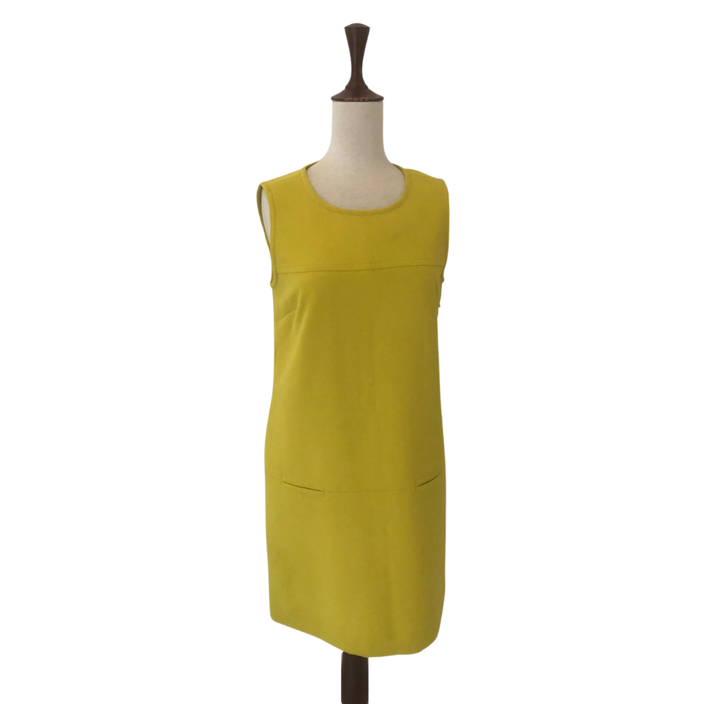 Mexx Neon Yellow Sleeveless Dress | Gently Used |