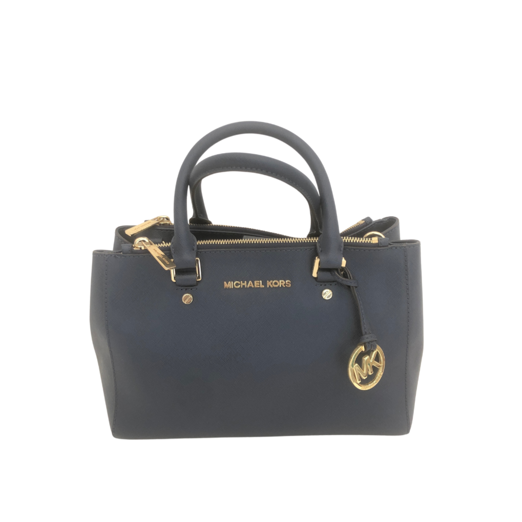 Michael Kors Navy 'Sutton' Satchel | Pre Loved |
