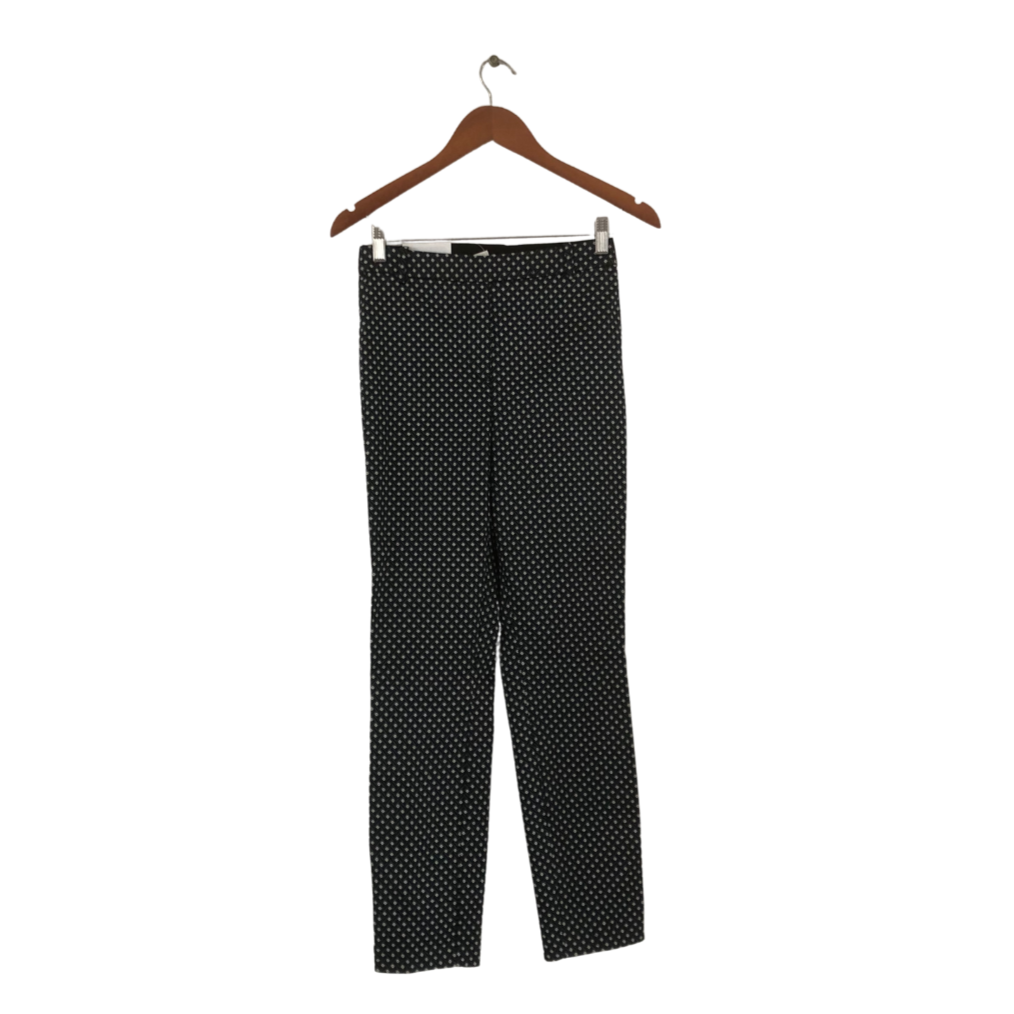 H&M Navy & White Printed Pants | Brand New |
