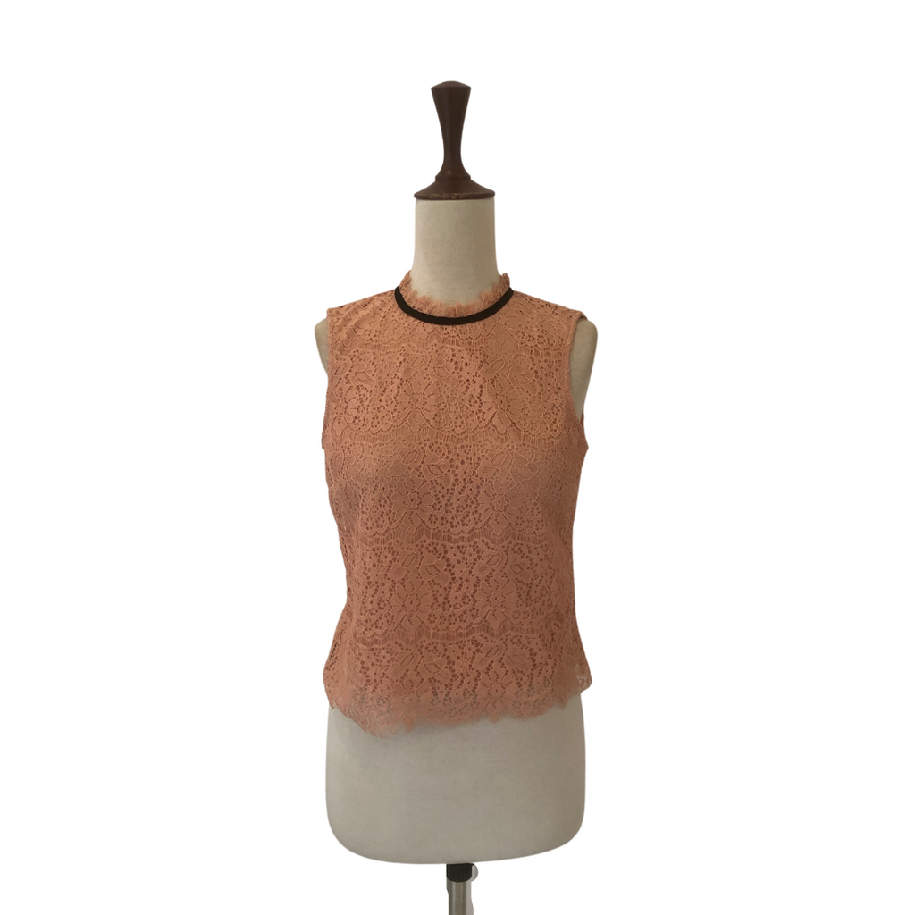 H&M Pink Lace Sleeveless Top | Gently Used |