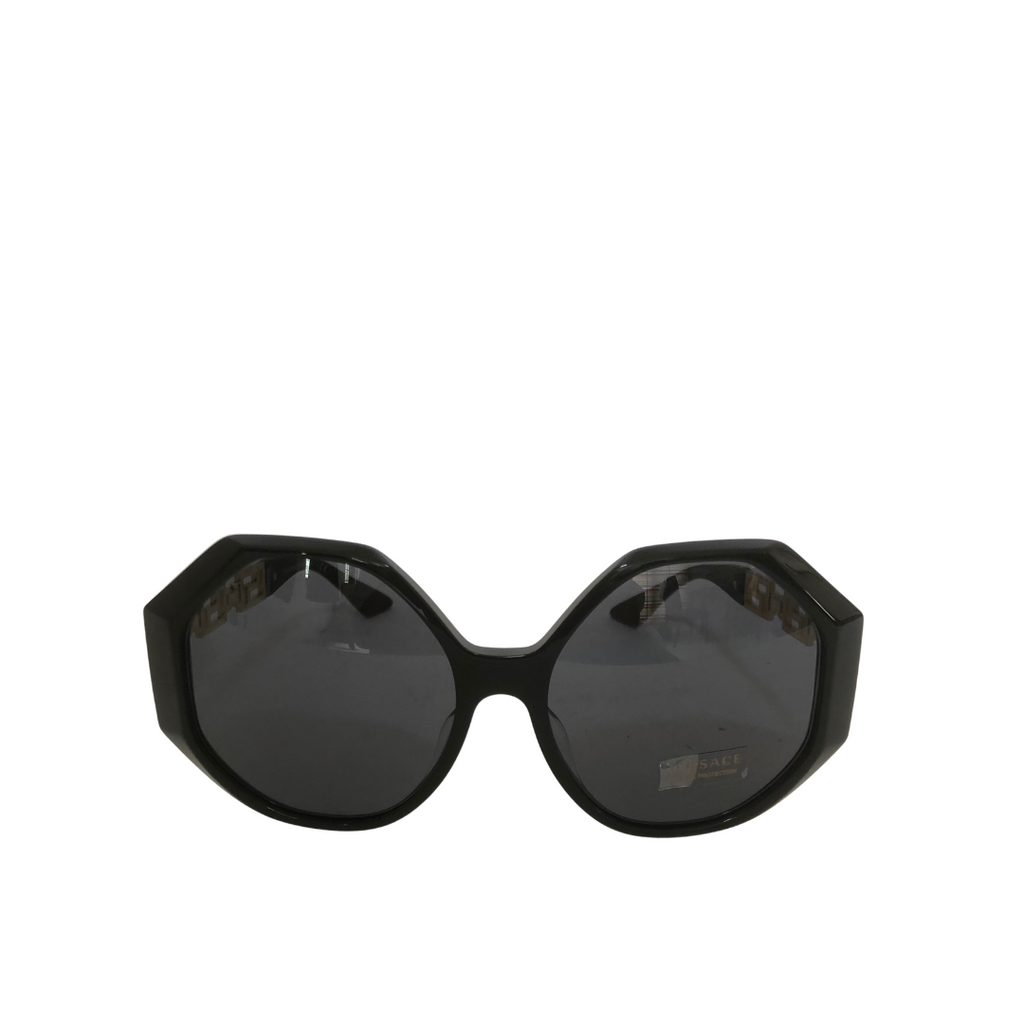 Versace Black Havana '4395 F' Sunglasses | Brand New |